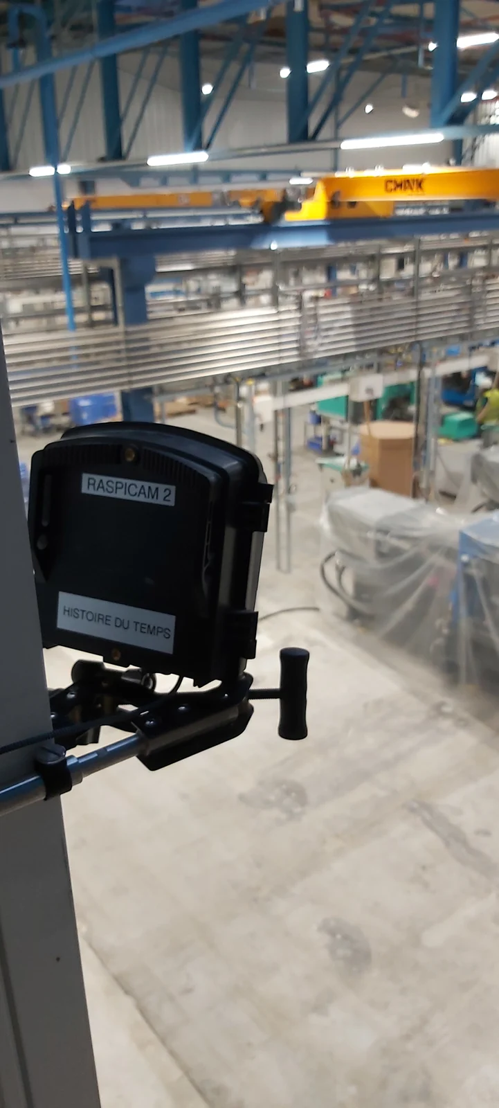 SpeedlyBox installée dans un atelier industriel